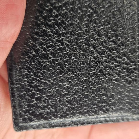 Gucci Vintage Tom Ford Black Leather G Compact Wallet with Box - Picture 11 of 12